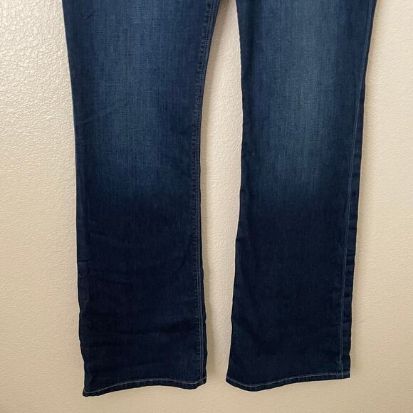 Joes Jeans Womens Size 31 Dark Blue Wilkins Icon Flare Denim Mid Rise Stretch‎ - Picture 5 of 12